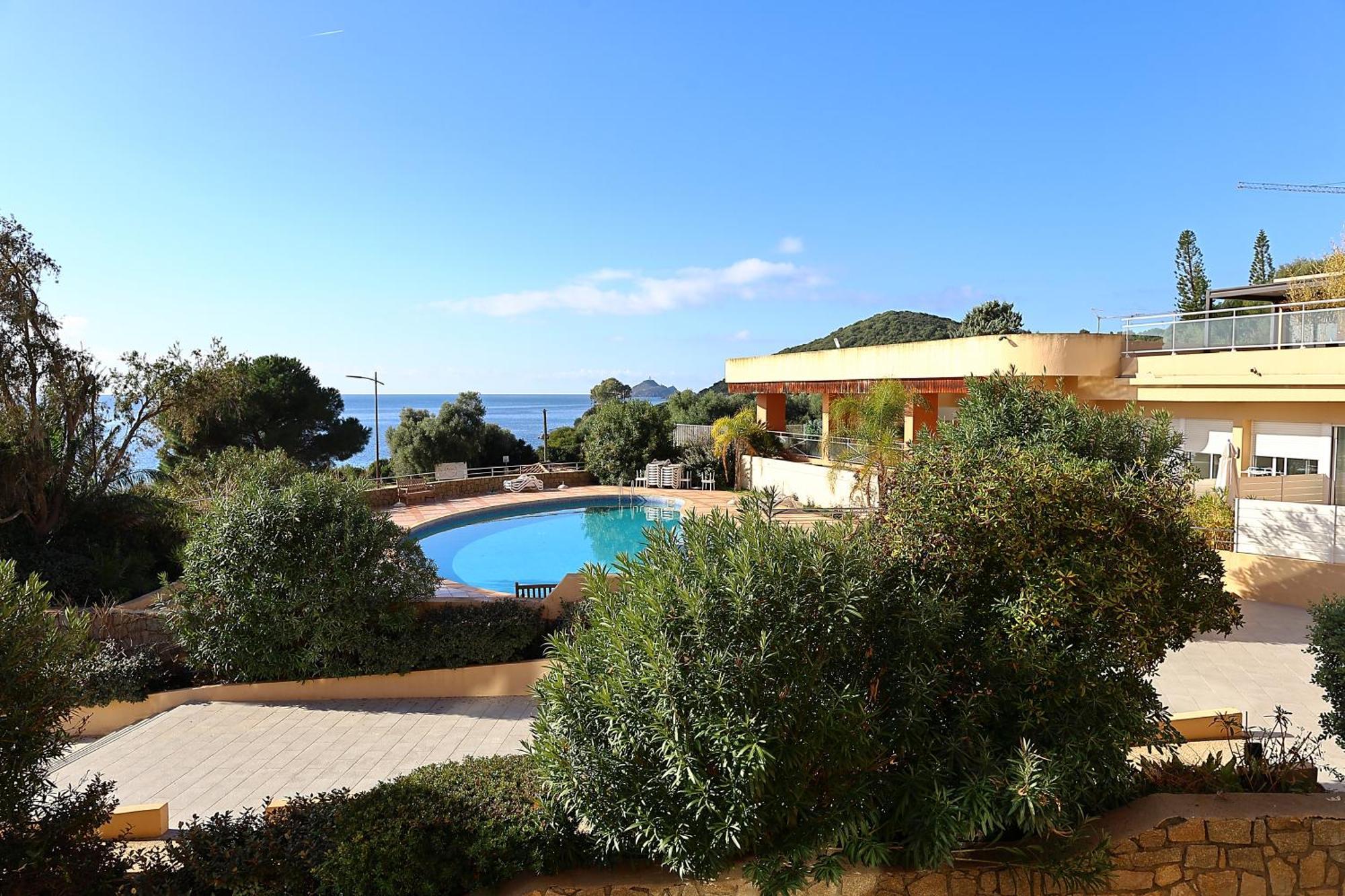 Evasion Corse - T2 Vue Mer, Piscine & Plage Ajaccio  Exterior photo